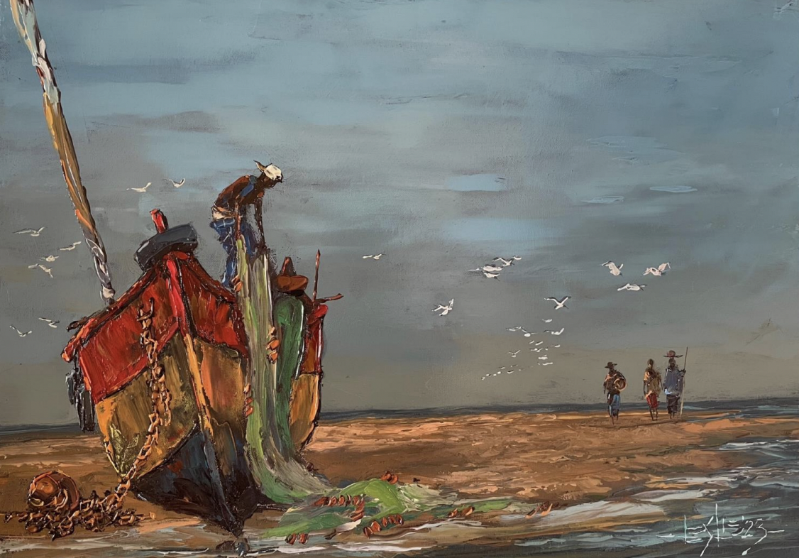 Fisherman at Dawn