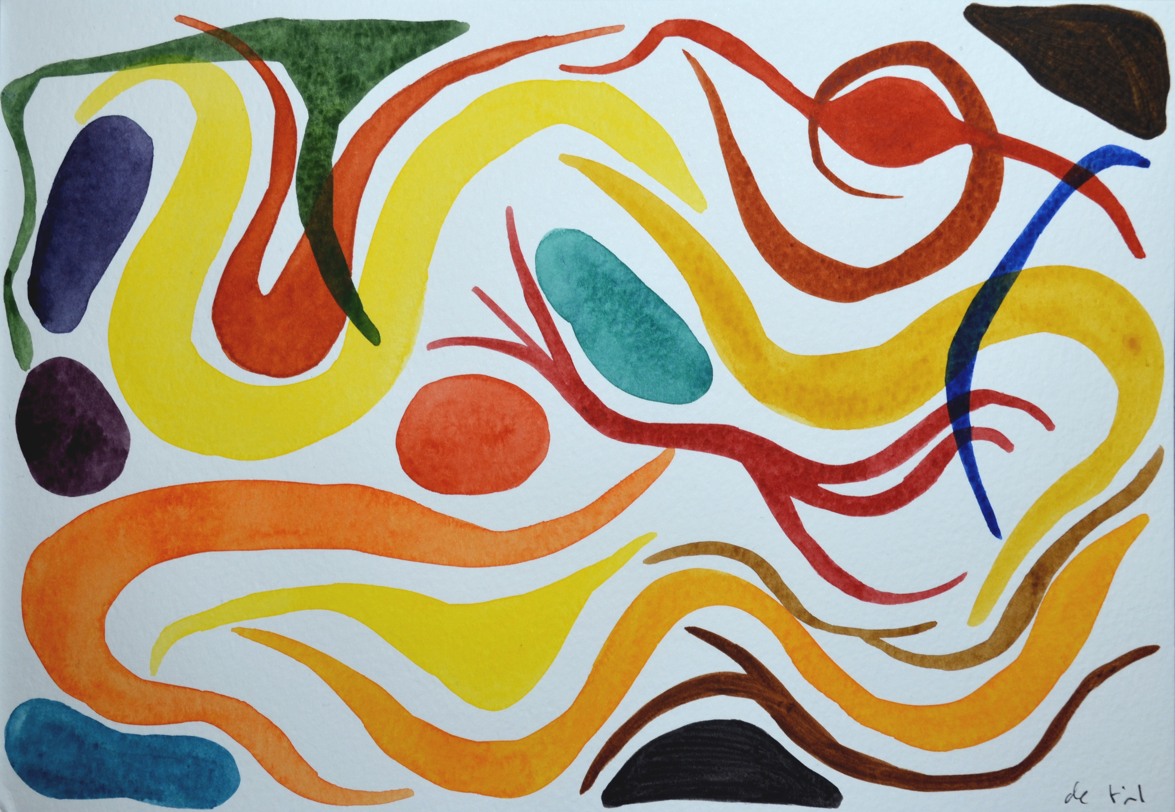 Abstract composition