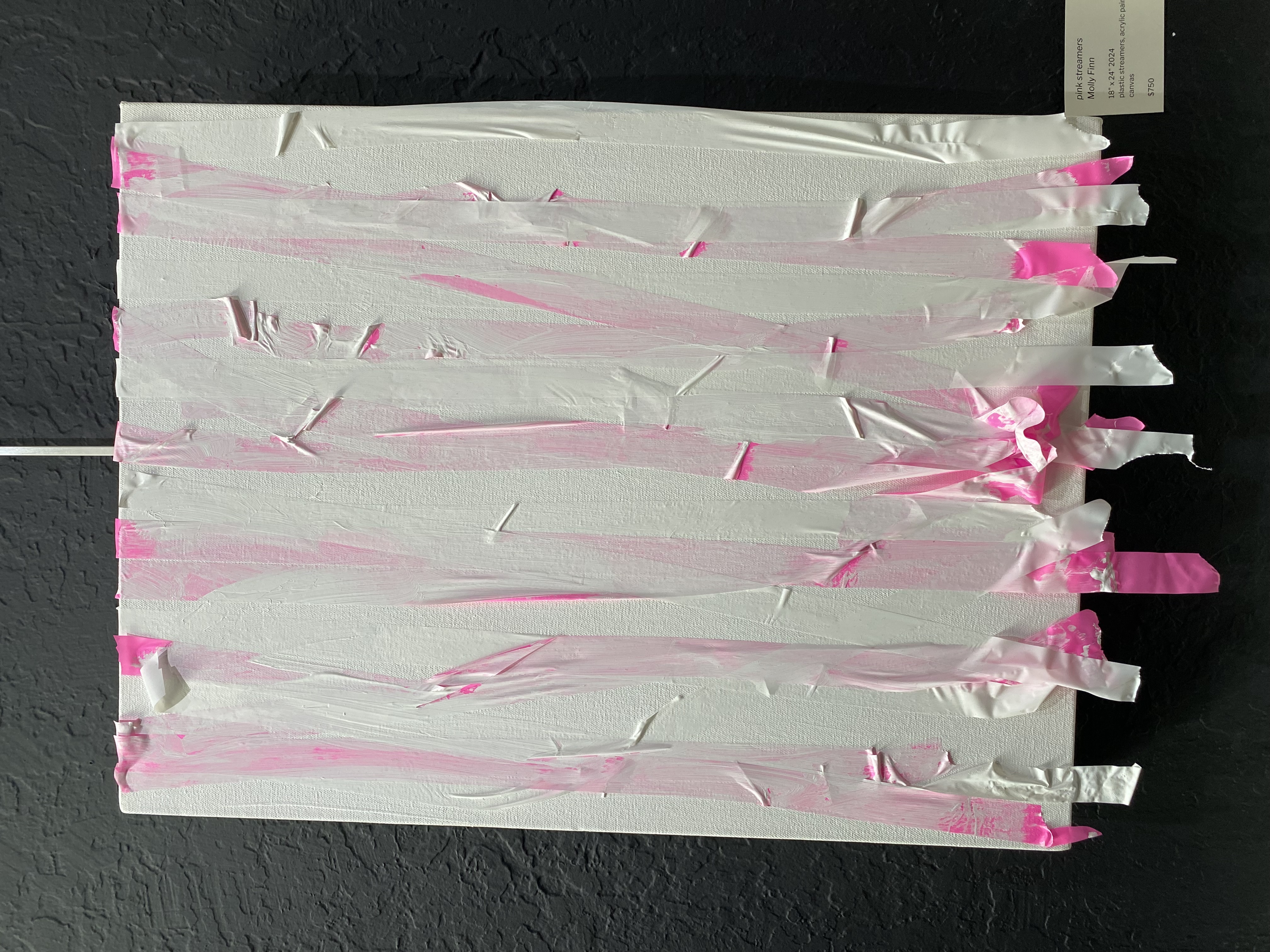 Pink streamers